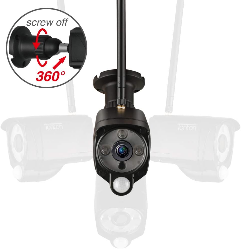 8CH 5MP Wireless Security Camera System with 2TB HDD and 8PCS 3MP Outdoor Bullet Cameras Y90492