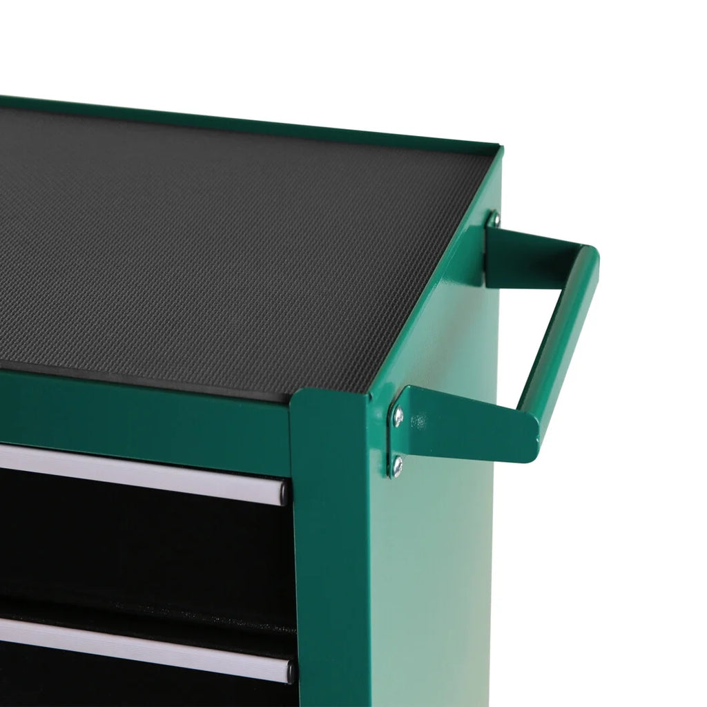 Blue 5 Drawers Rolling Tool Chest with Wheels Y2683