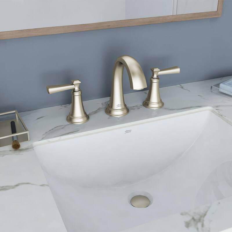 8 in. Widespread 2-Handle Bathroom Faucet in Brushed Nickel N597741