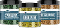 Berberine, Resveratrol & Spirulina Capsules 200 Capsules Each F401990