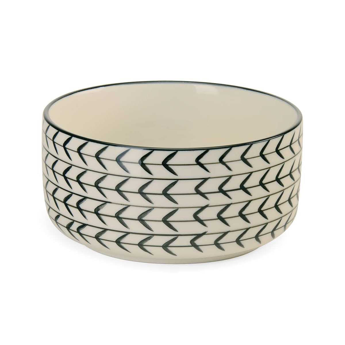 Black Dog & Cat Bowl X469