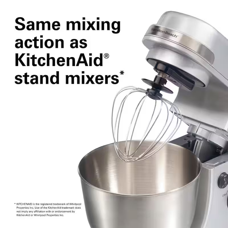 Silver 7 Speeds 4 Quart Stand Mixer S7770