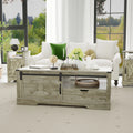 Light Gray Rectangular Coffee Table A147