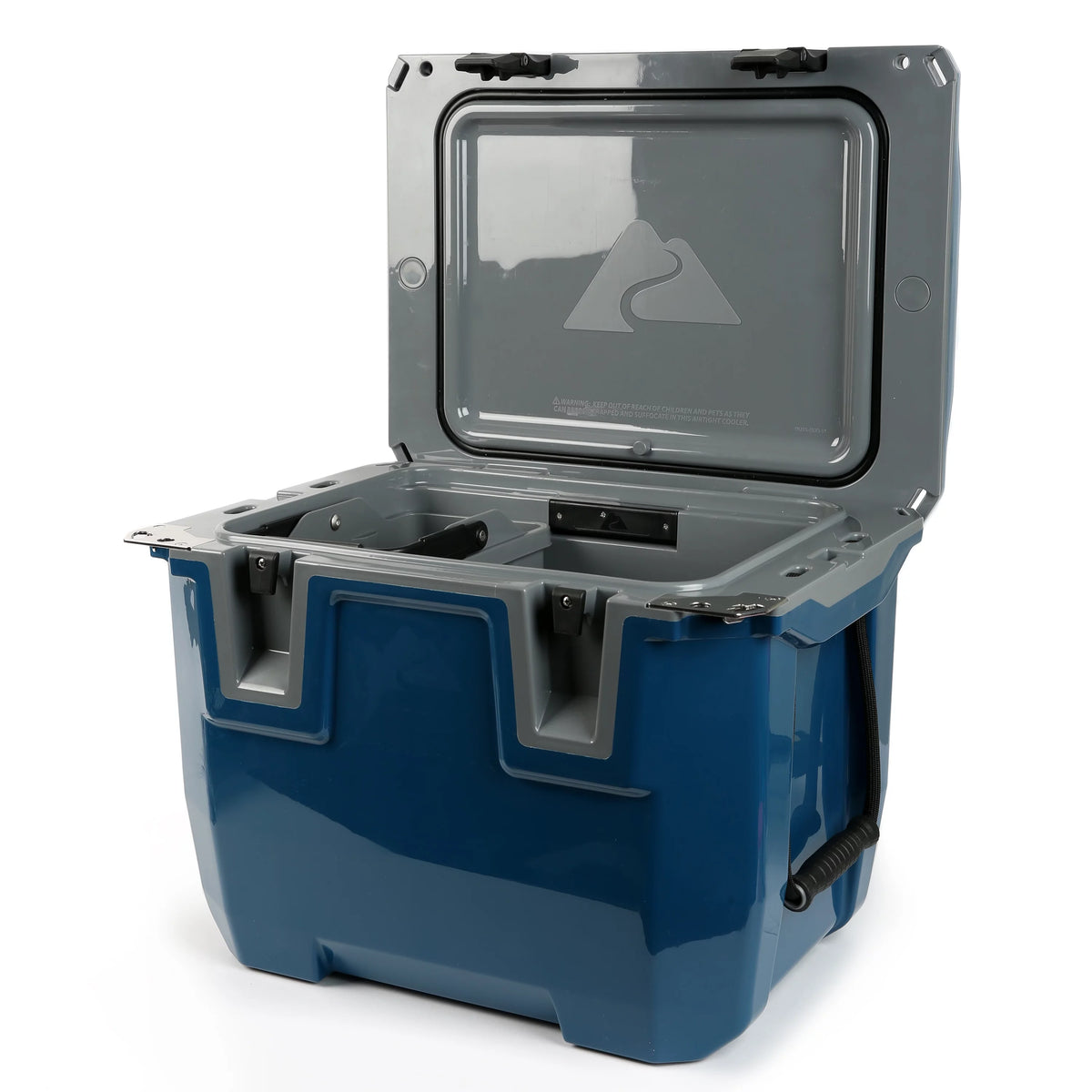 35 Quart Hard Sided Cooler with Stainless Steel Locking Plate N803
