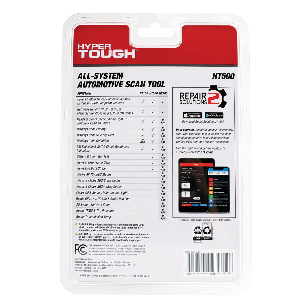 Bluetooth Scan Tool for OBD2 Vehicles F71715