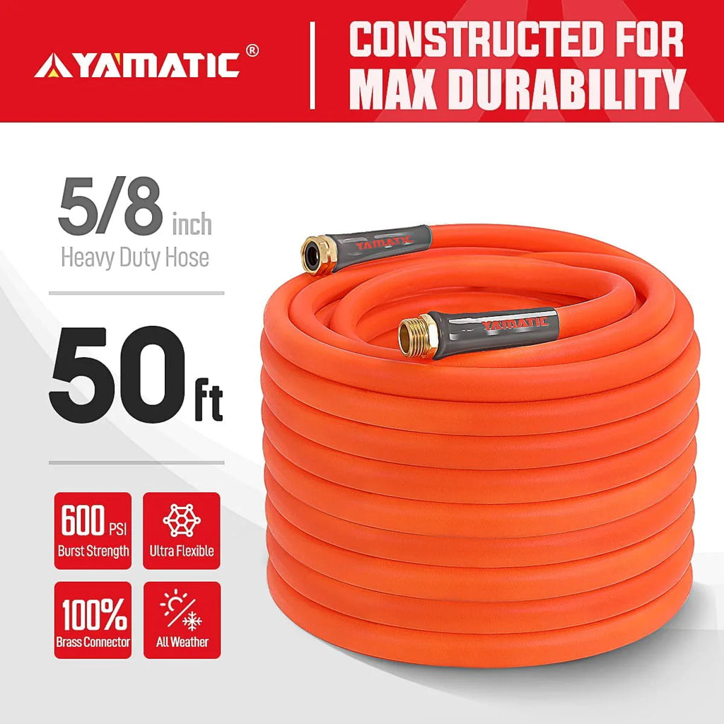 5/8 in x 100 ft Flexible Garden Hose X5092
