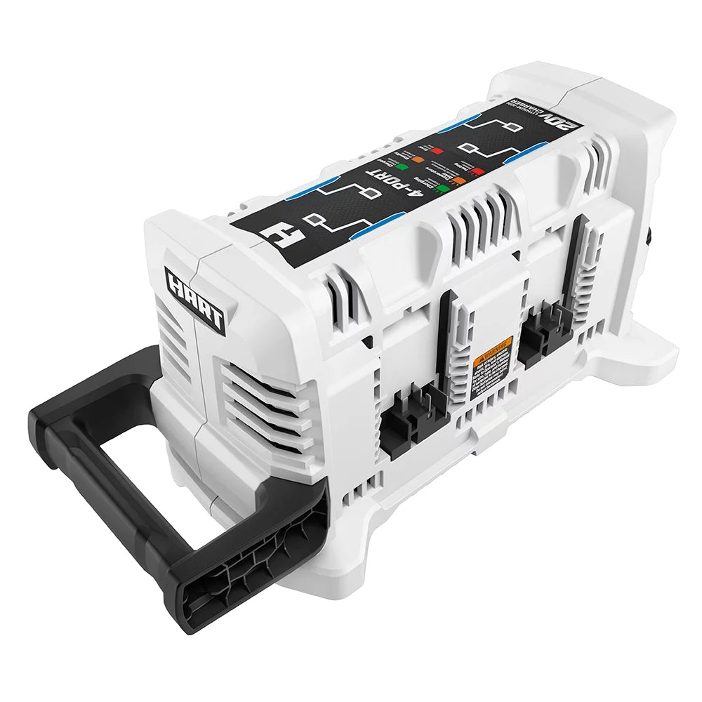 20-Volt Lithium-Ion 4-Port Fast Charger 2ah Batteries A891