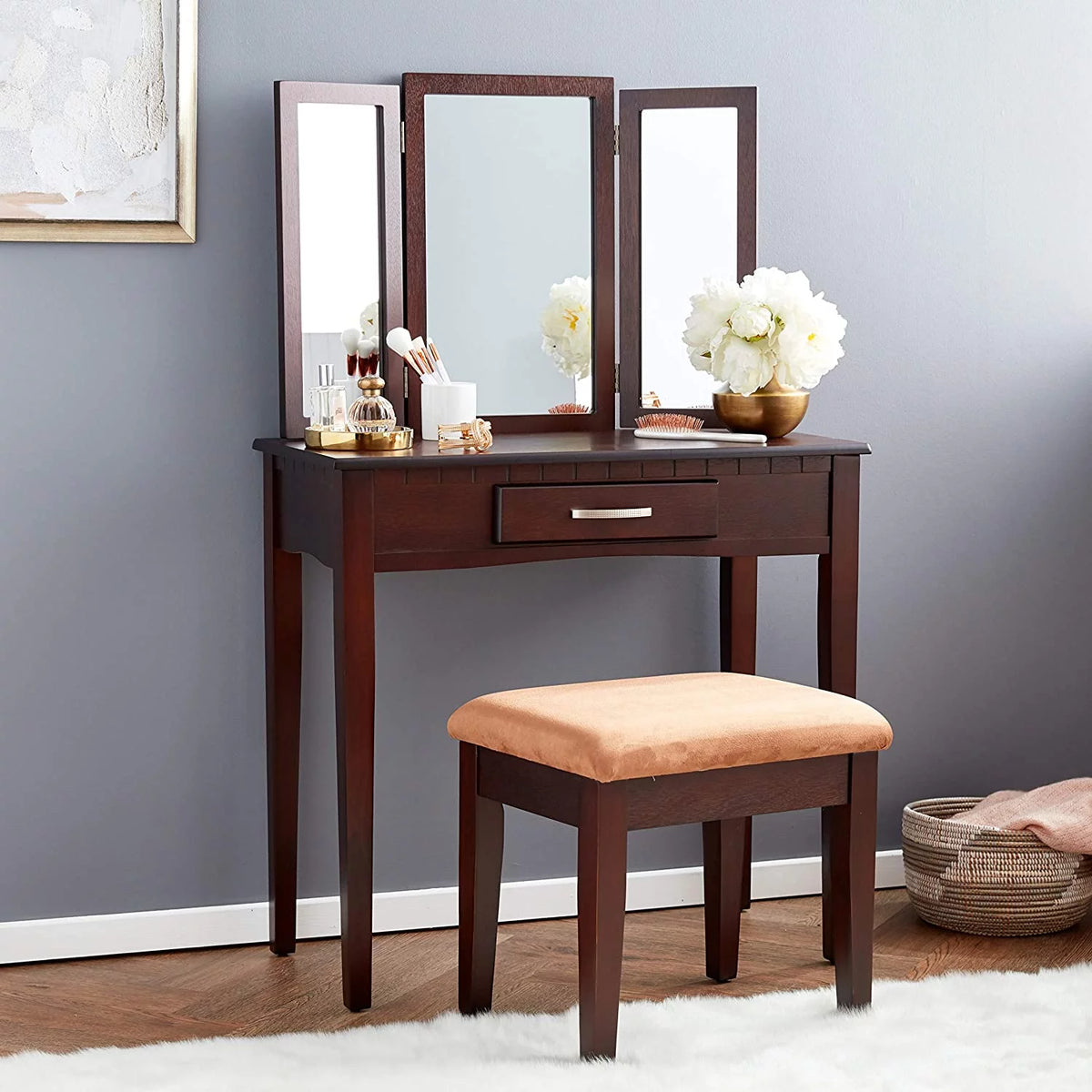 2 Piece Stool Set & Vanity K62280