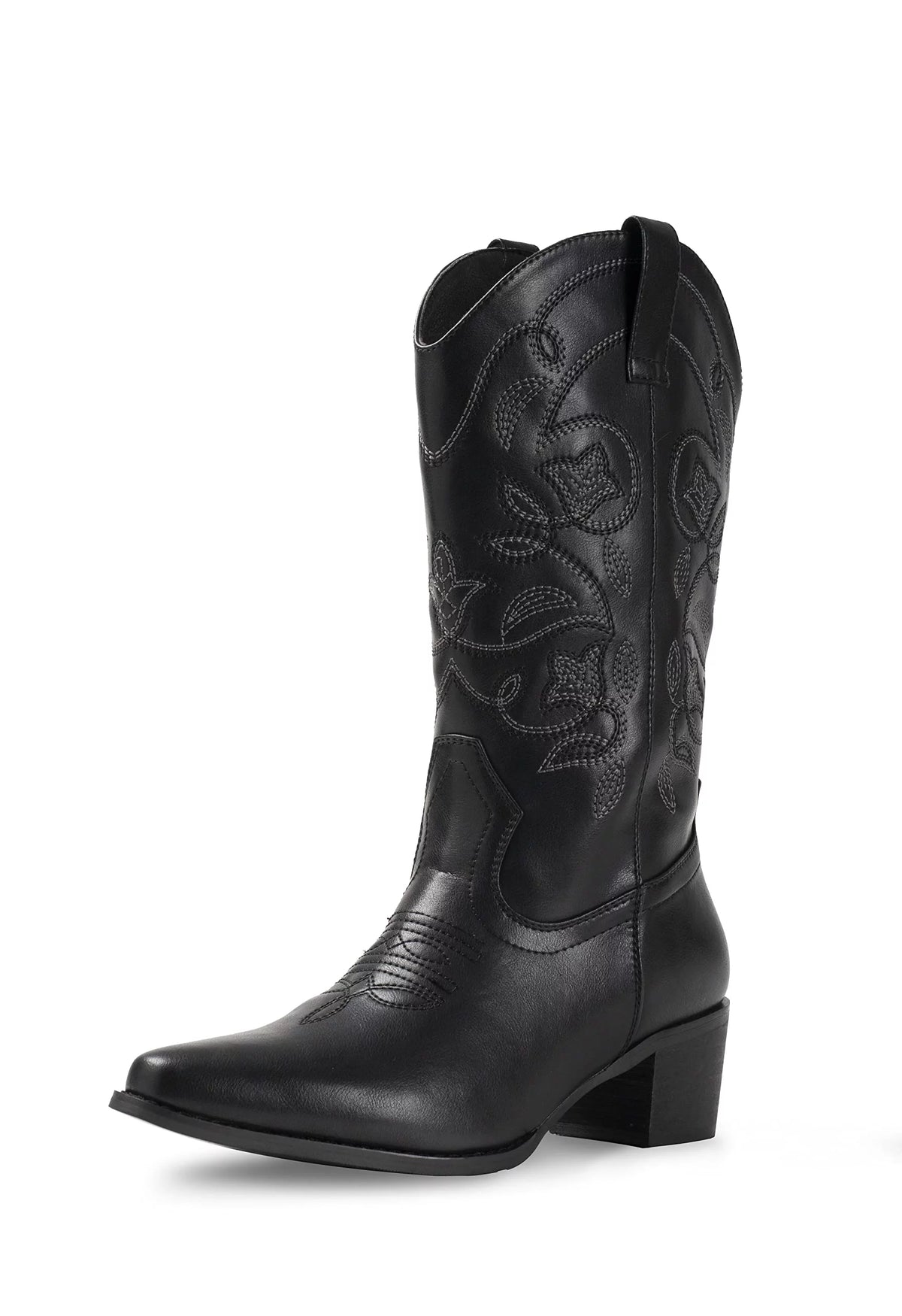Cowboy Boots Pointy Toe Mid Calf Q7091