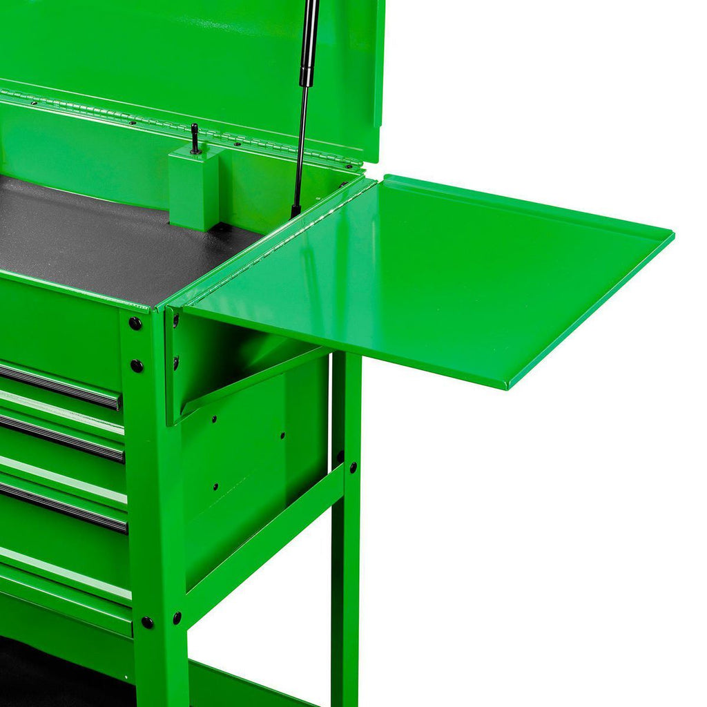 Folding Side Tray for 4-Drawer Tech Cart, Slate Gray L71392