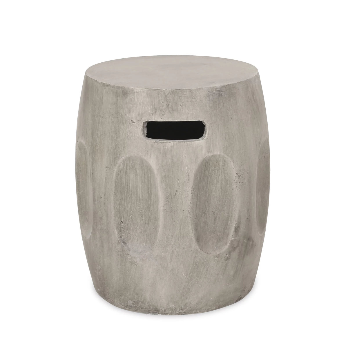 Contemporary Lightweight Concrete Accent Side Table L805517