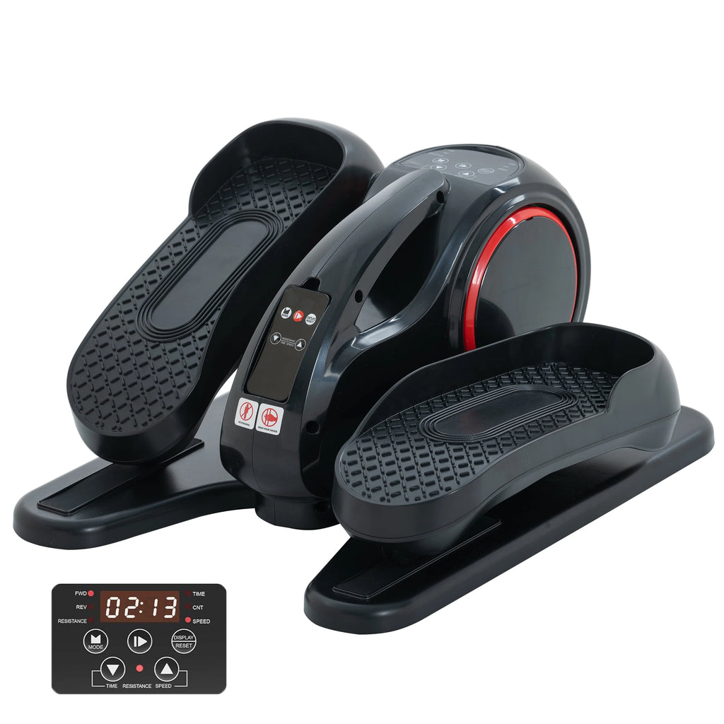 Under Desk Ellipticals Electric with Remote Control & Non-Slip Pedals G1666