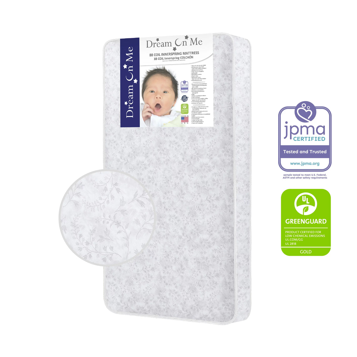 5" 88 Coil Crib & Toddler Mattress Z552340