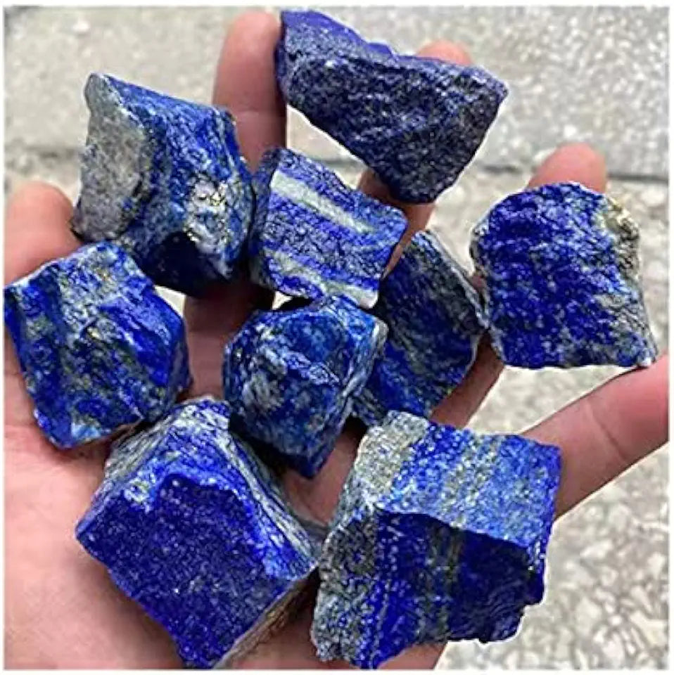 Natural Quartz Crystal Lapis Lazuli Rough Stone 1000g M895