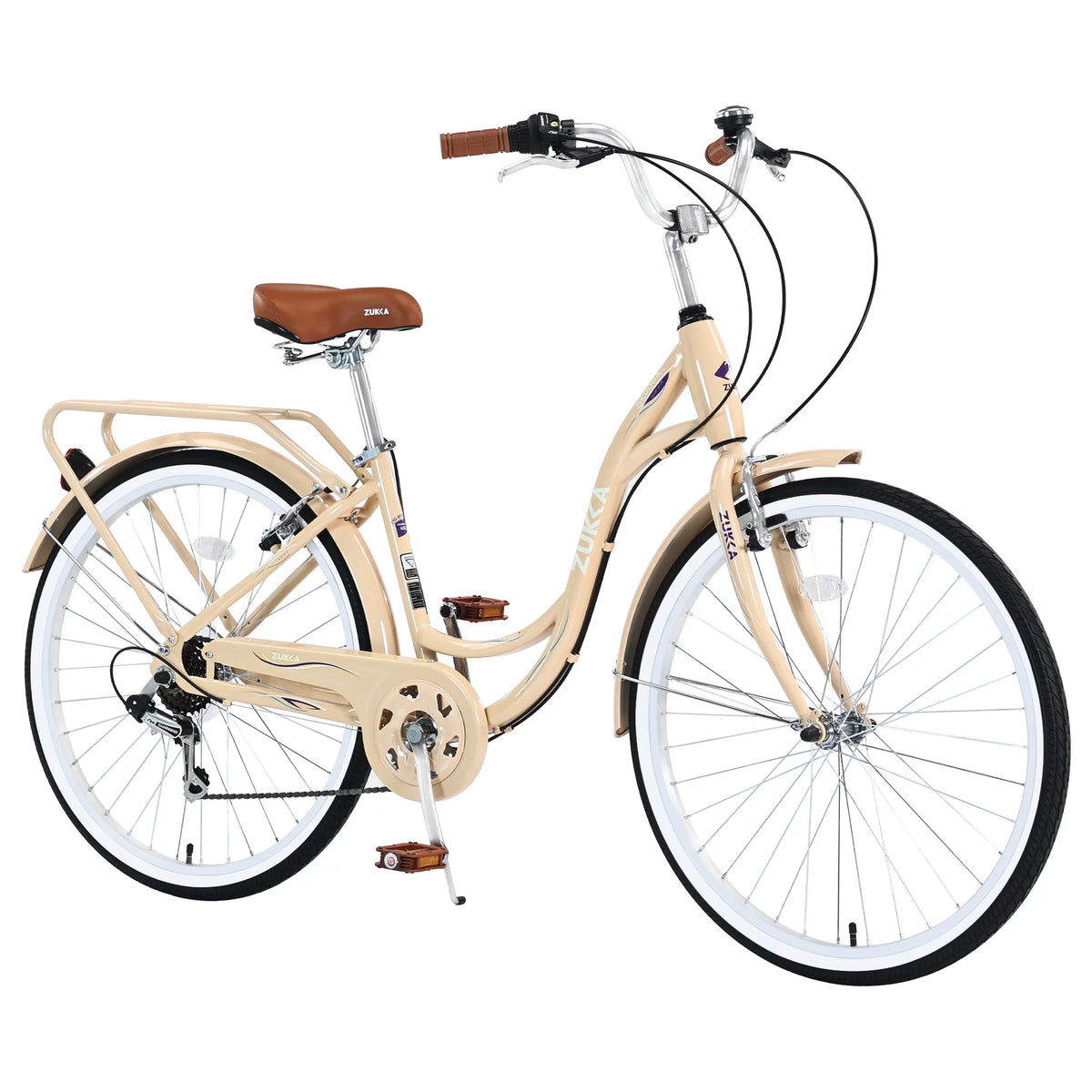 Mint Green 7 Speed Steel Frame Beach Cruiser Bike I19195