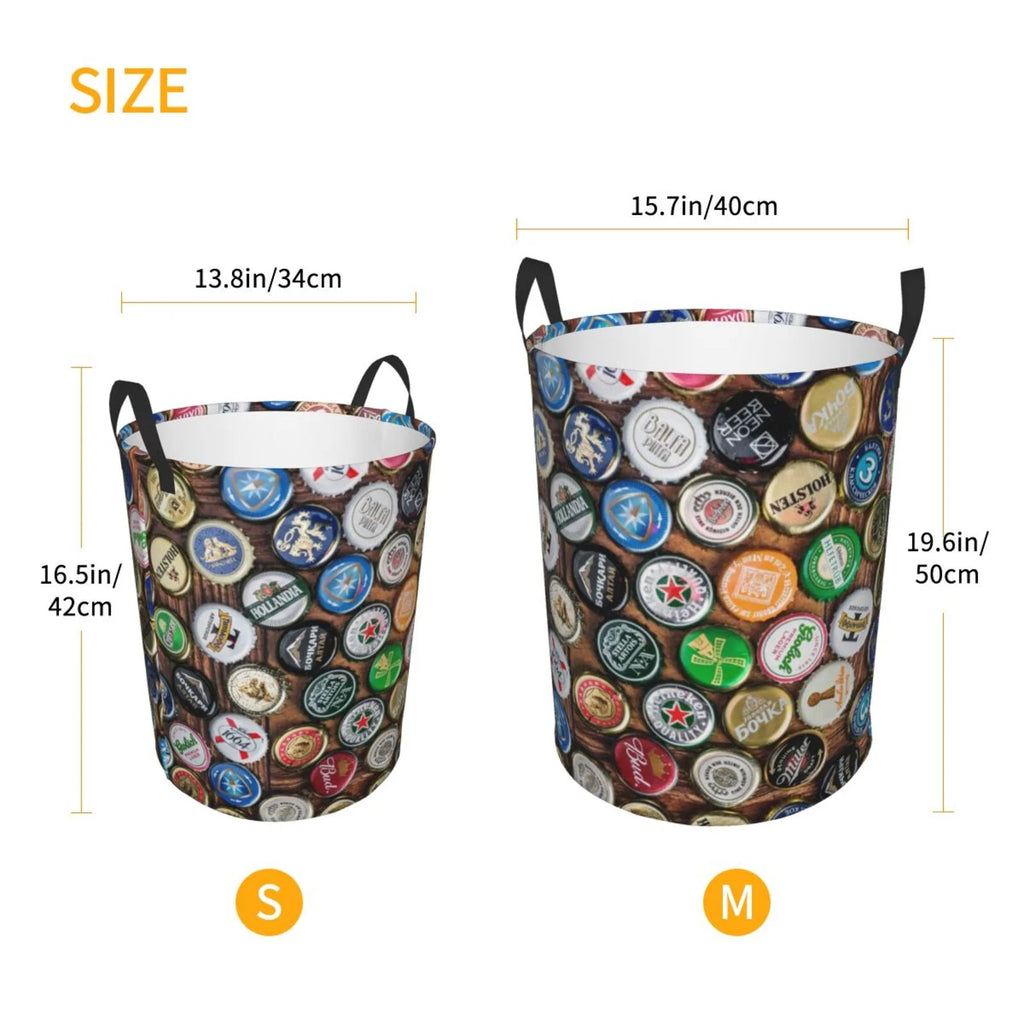 Collapsible Waterproof Laundry Hamper With Handles Y77759