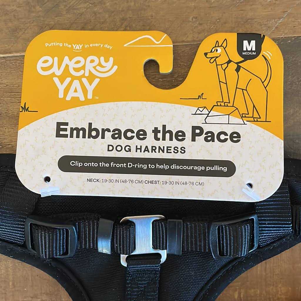 Black Step in Dog Harness C3909