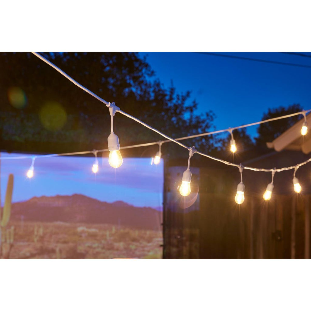 24 ft. White LED Outdoor String Lights T68565