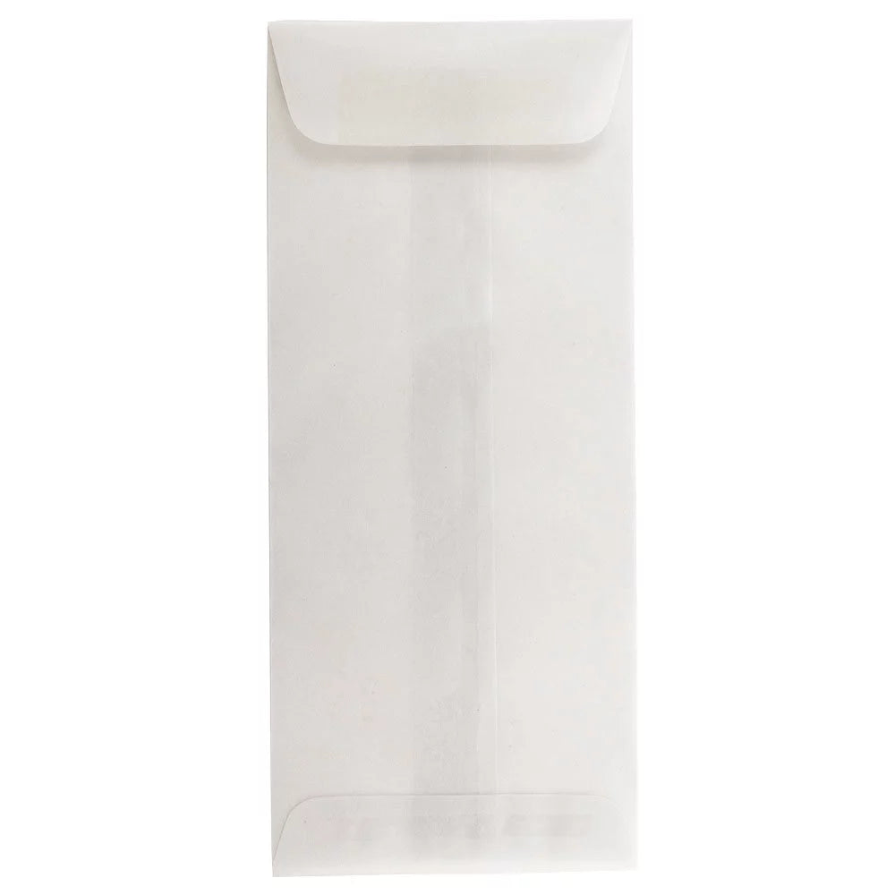 Translucent Vellum Envelopes, 4 1/8 x 9 1/2, 50/Pack J1566