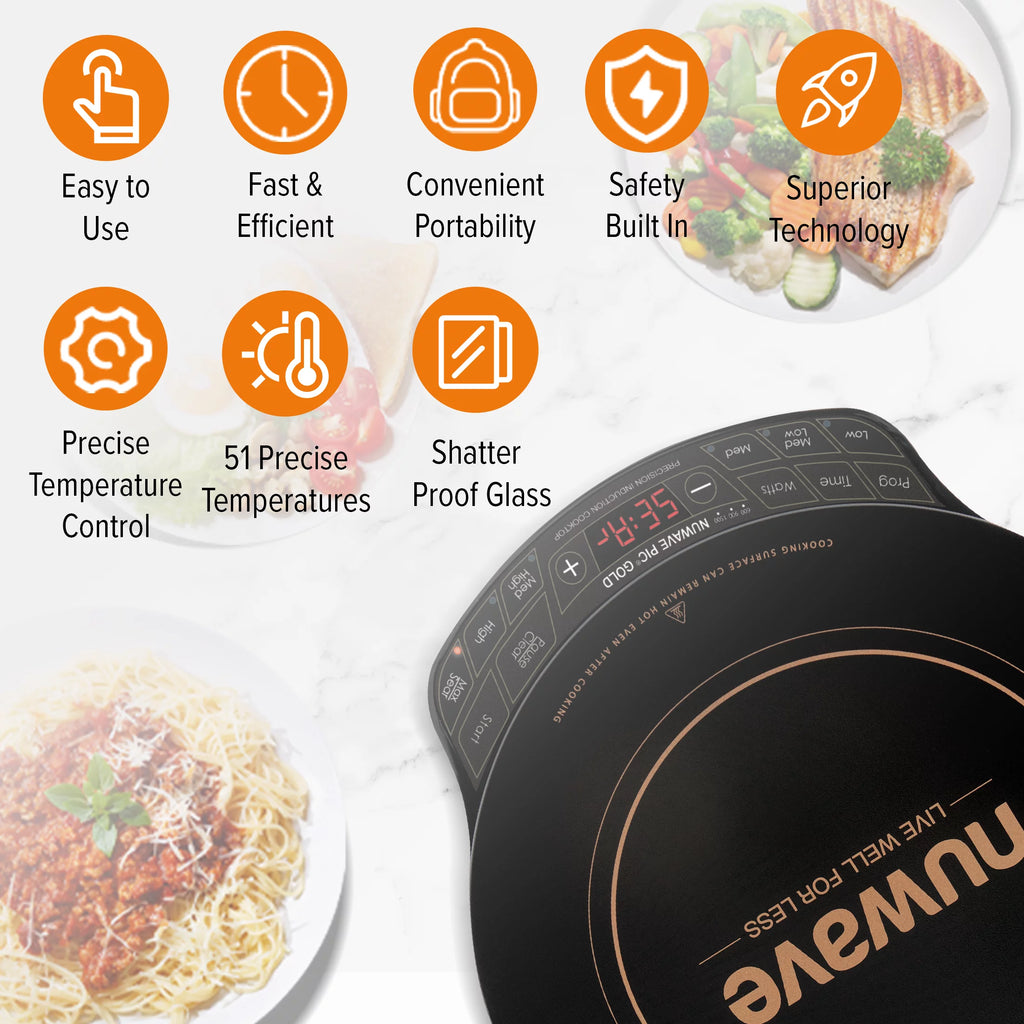 Induction Electric Cooktop with 10.5 inch Pan W566