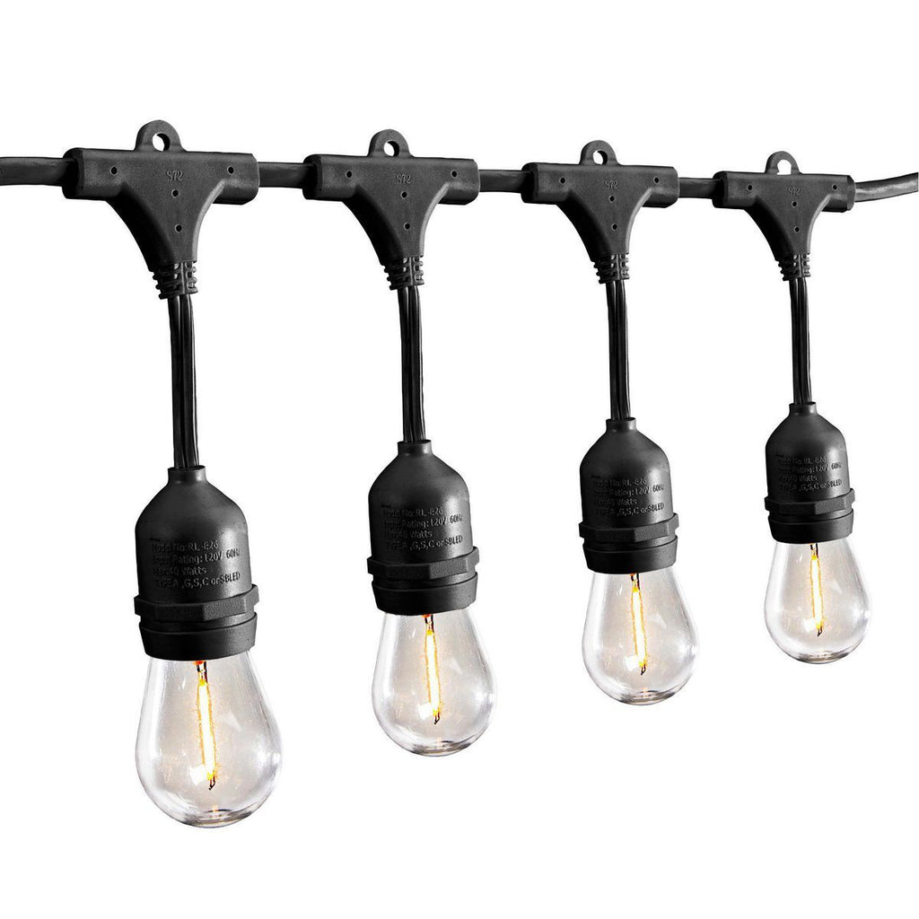 24 ft. White LED Outdoor String Lights T68565