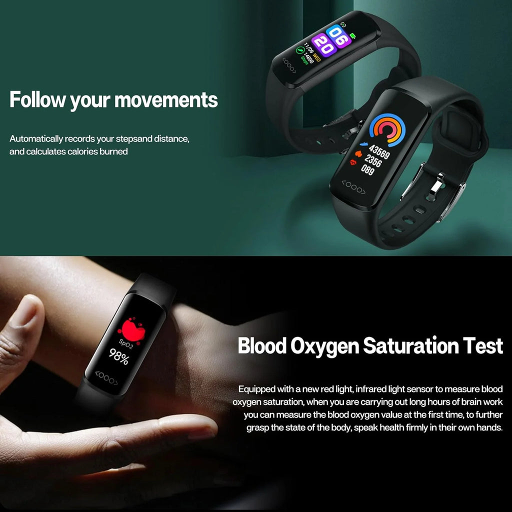 Fitness Tracker Smart Watch with Blood Pressure Monitor G82646