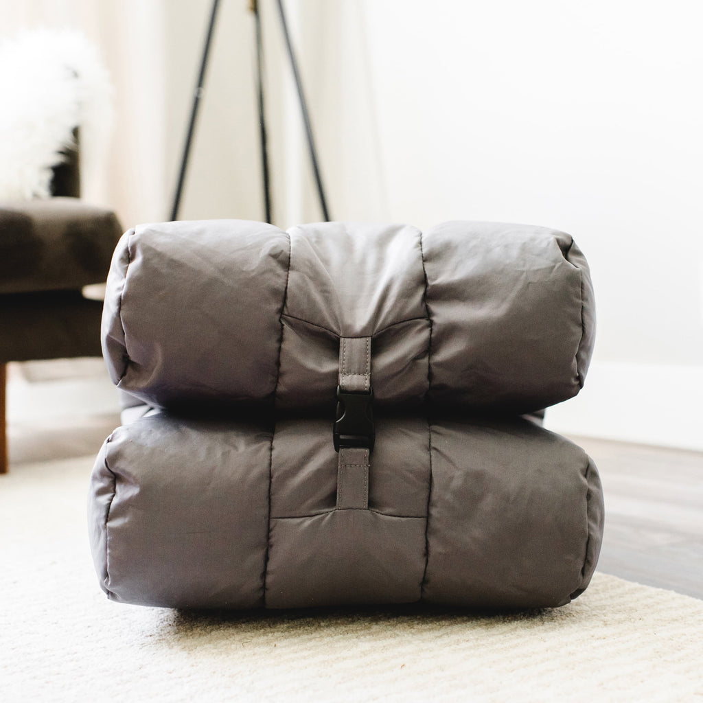 Steel Gray Bean Bag Chair Z458