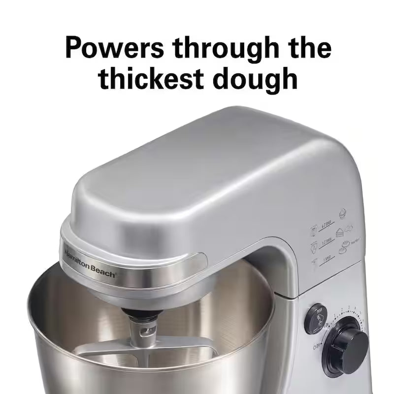 Silver 7 Speeds 4 Quart Stand Mixer S7770