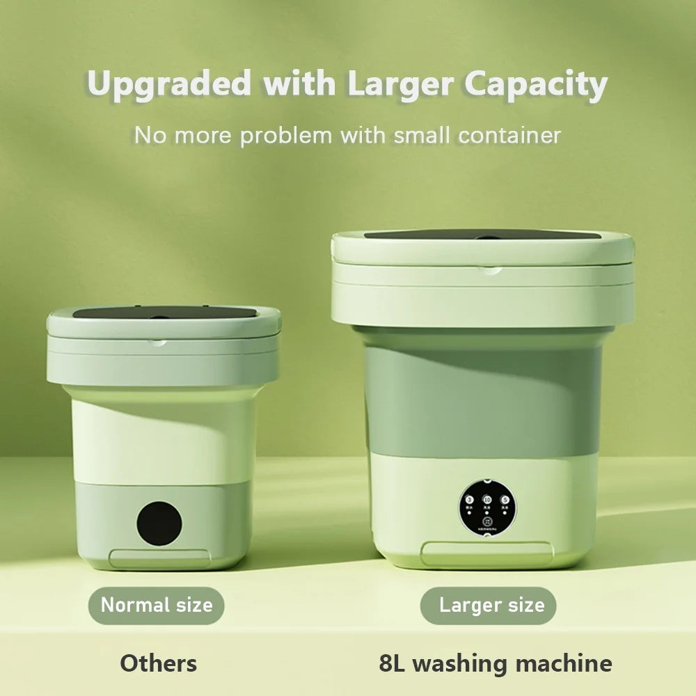 8L Portable Mini Washing Machine with UV Sterilization B889813