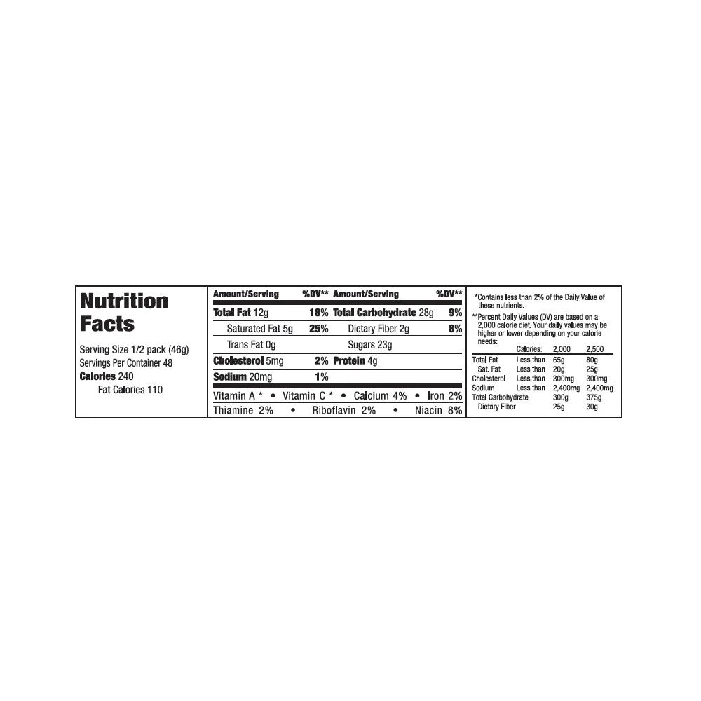 Peanut Chocolate Candy Sharing Size 3.27 Oz. 24 Ct. J87074