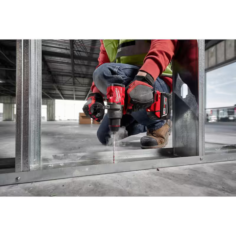 18-Volt Lithium-Ion Brushless Cordless Hammer Drill and Impact Driver Combo Kit F4243