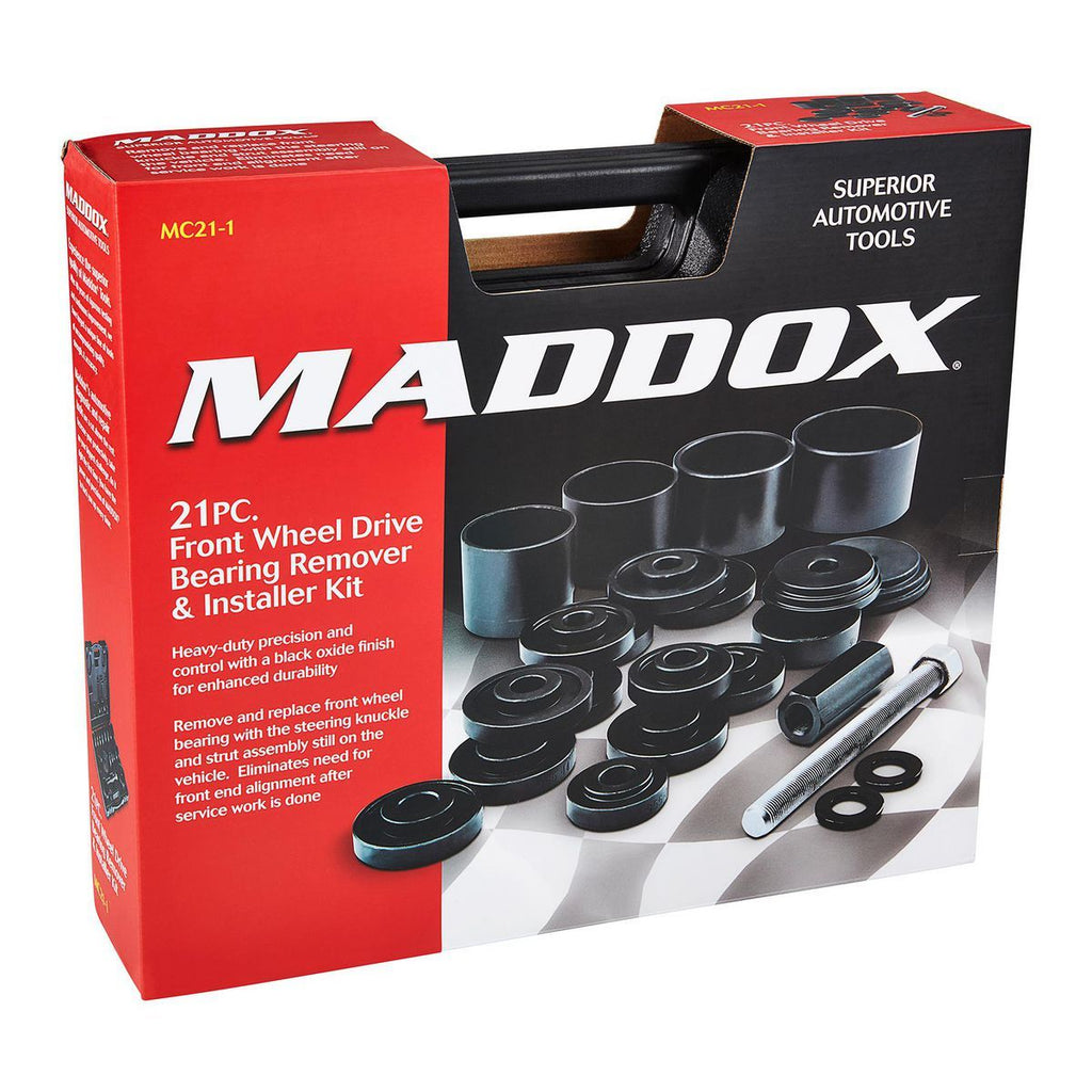 Front Wheel Drive Bearing Remover and Installer Kit, 21 Piece K6885