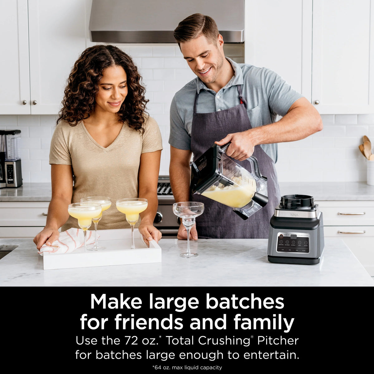 Kitchen System with 72 oz Blender Pitcher E419273