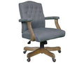 Medium Grey Linen Commercial Grade Chair L806887