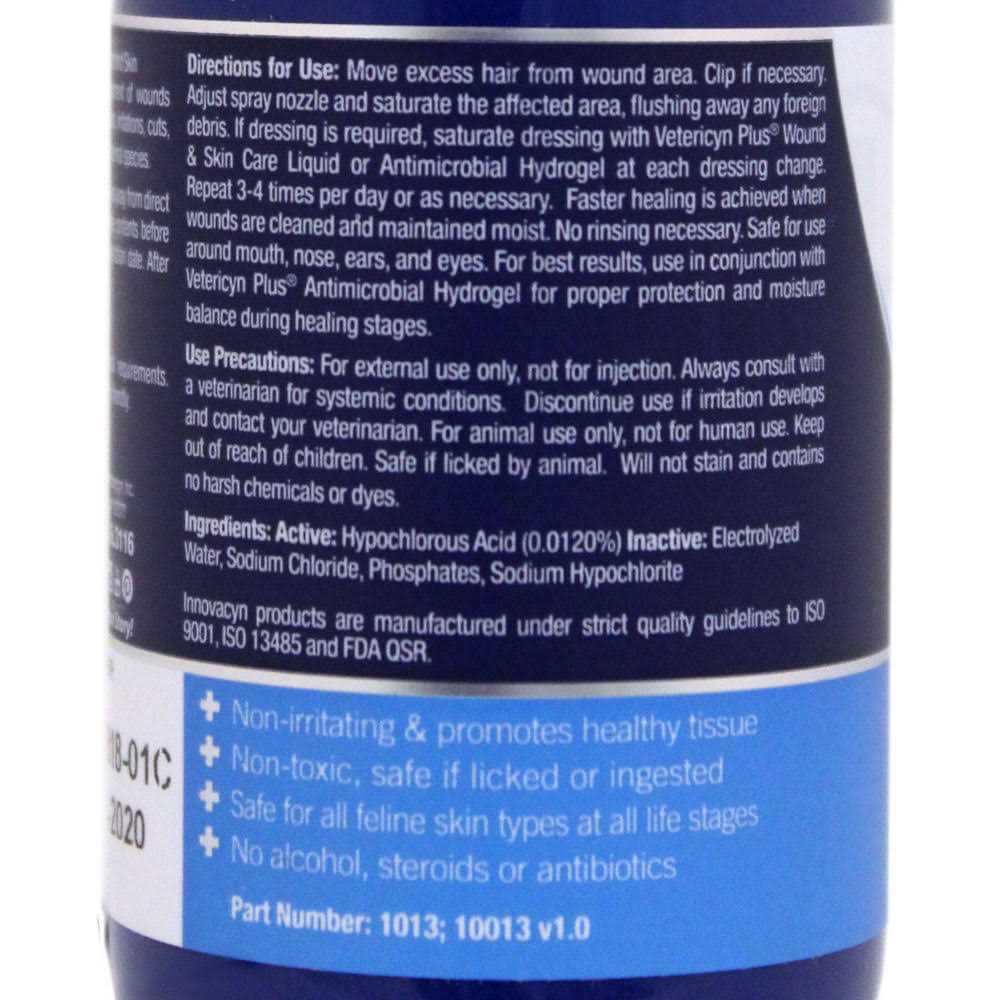 Feline Wound Skin Care V963789