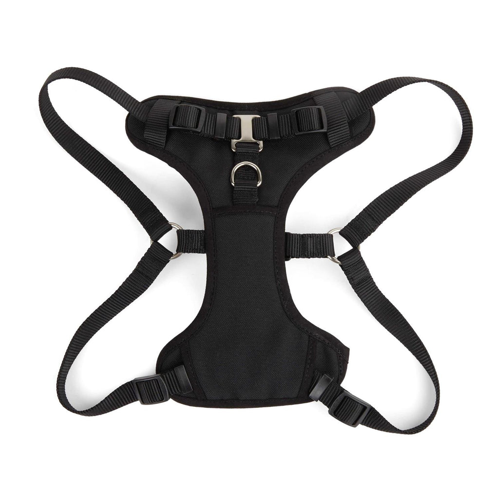 Black Step in Dog Harness C3909