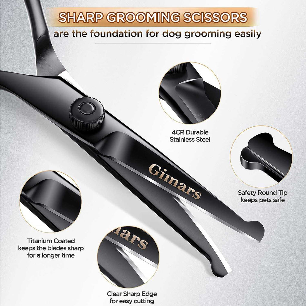6 in 1 Dog Grooming Scissors Stainless Steel C634
