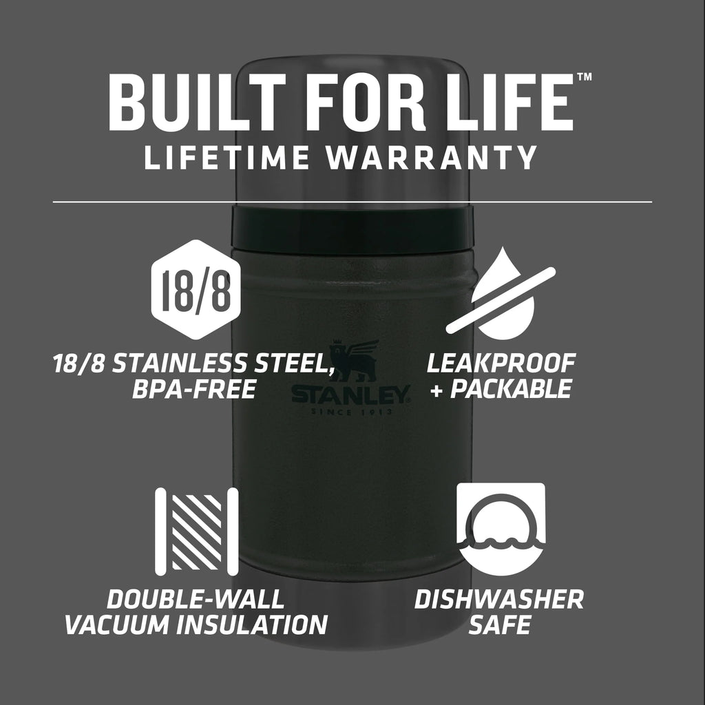 Stainless Steel Food Storage Container, 24 oz I487