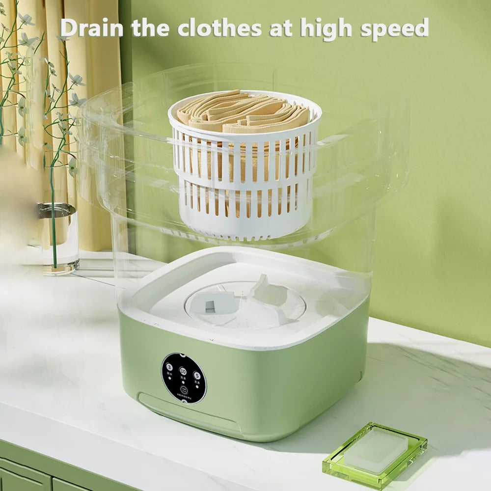 8L Portable Mini Washing Machine with UV Sterilization B889813