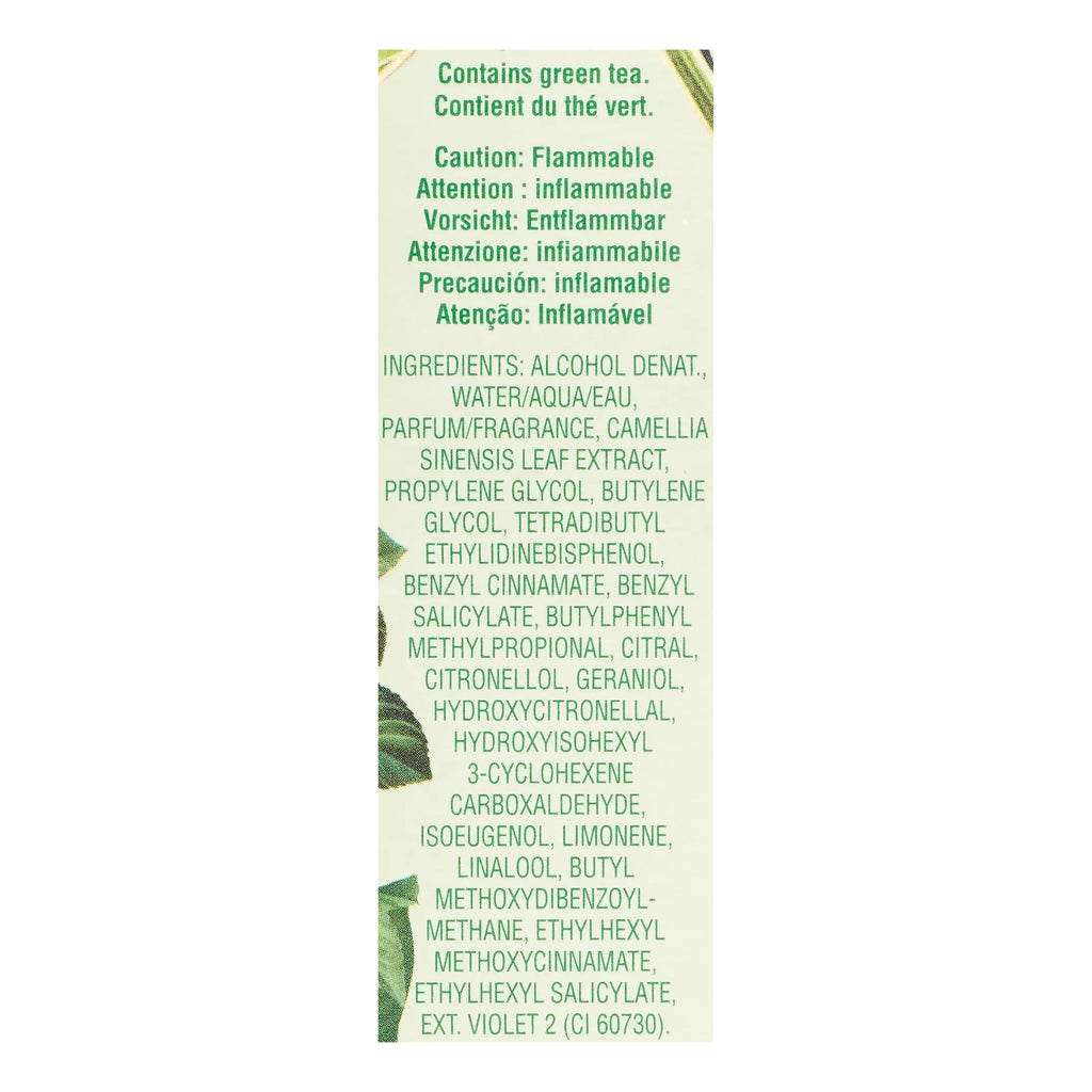 Green Tea Exotic Eau De Toilette Spray 3.3 oz G577