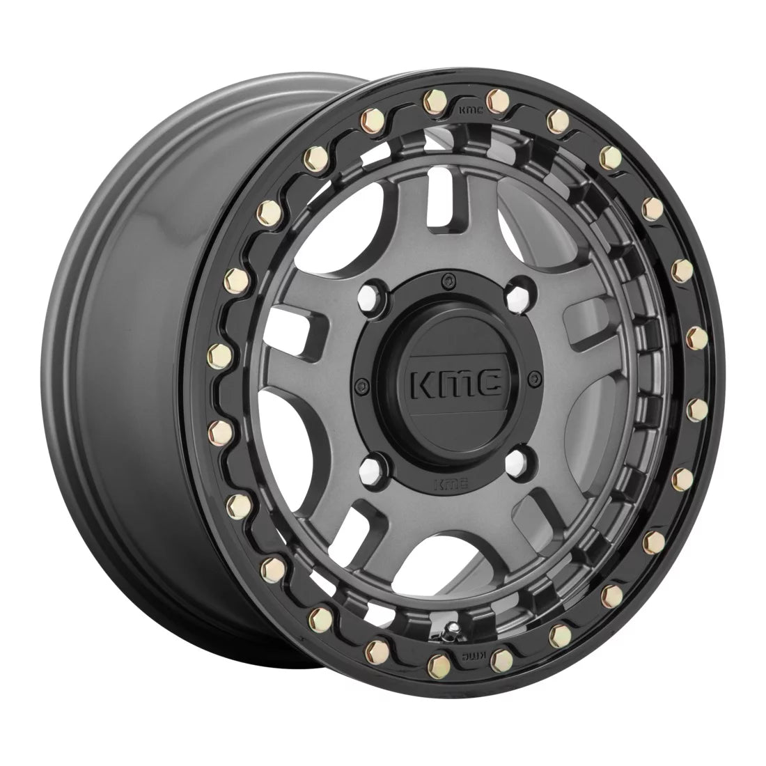 14" Gun Metal Wheels and 30" Tires F3654
