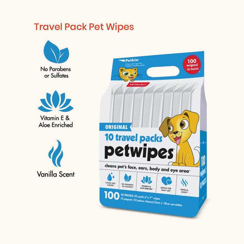 Vanilla Scented Dog & Cat Wipes N2475