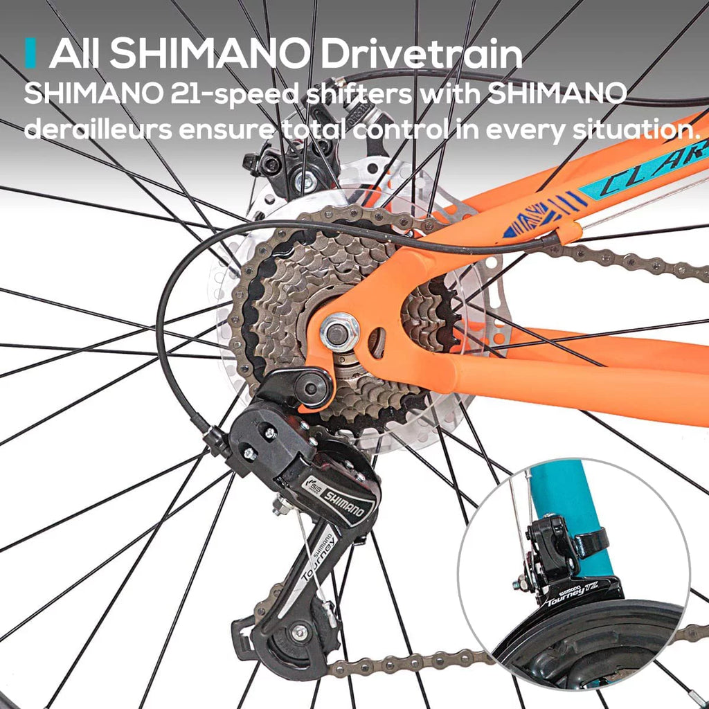 Full-Suspension 21 Speeds 26 Inch Wheels Mountain Bike S288