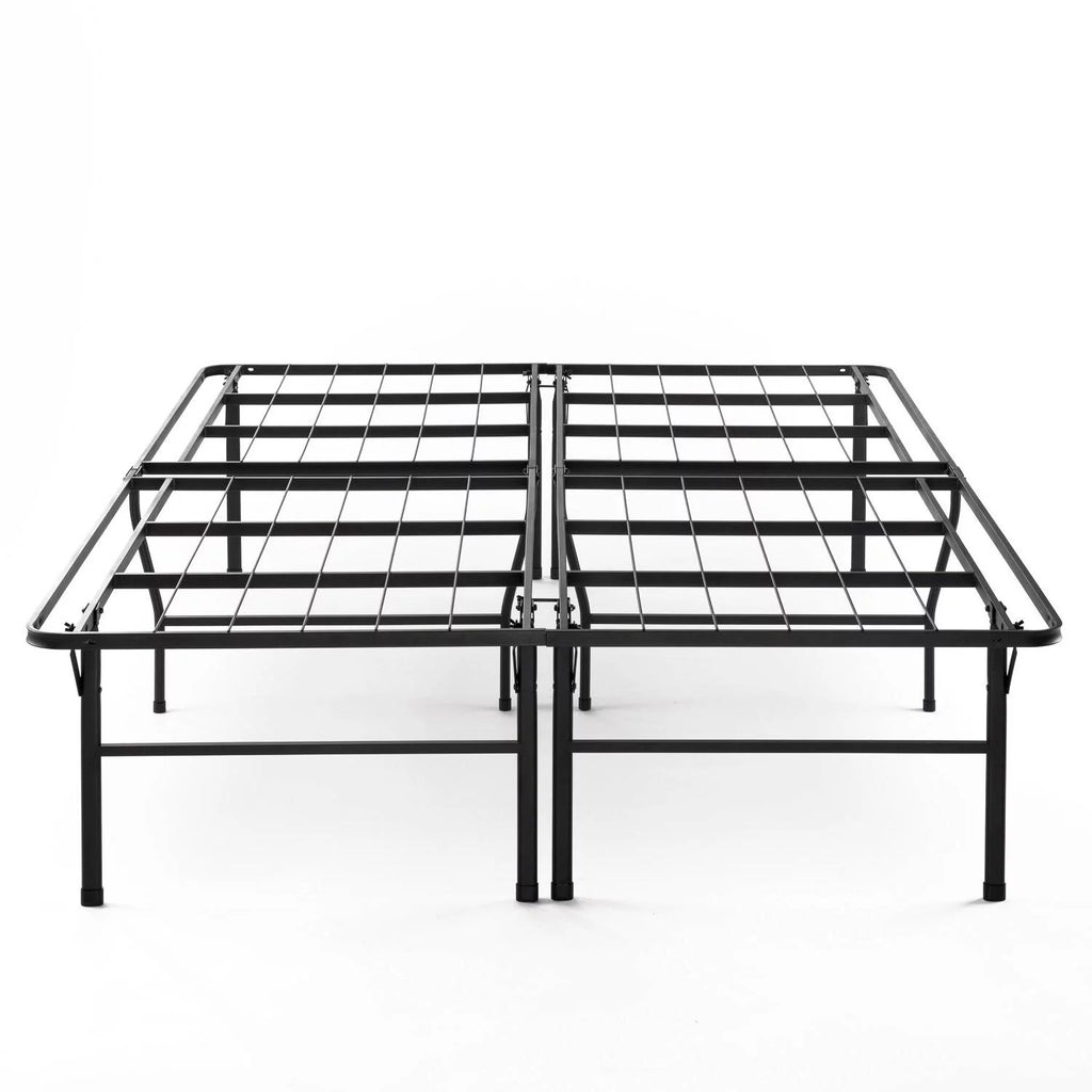 Queen Size 18-inch Folding Metal Platform Bed Frame M924480