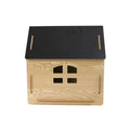 Wooden Pet House with Roof Removable Mat Lockable Door E767
