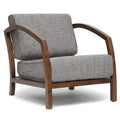 Brown Modern Accent Chair Y754