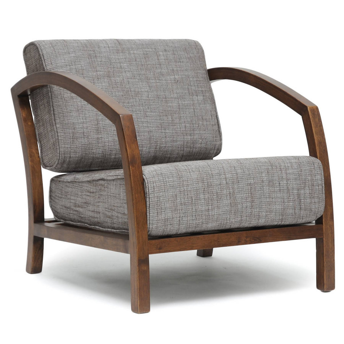 Brown Modern Accent Chair Y754