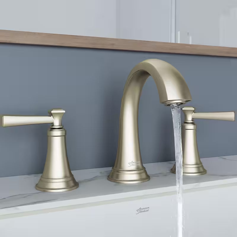 8 in. Widespread 2-Handle Bathroom Faucet in Brushed Nickel N597741
