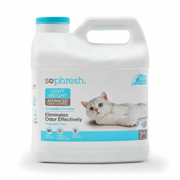 Lightweight Advanced Odor Control Cat Litter A7462