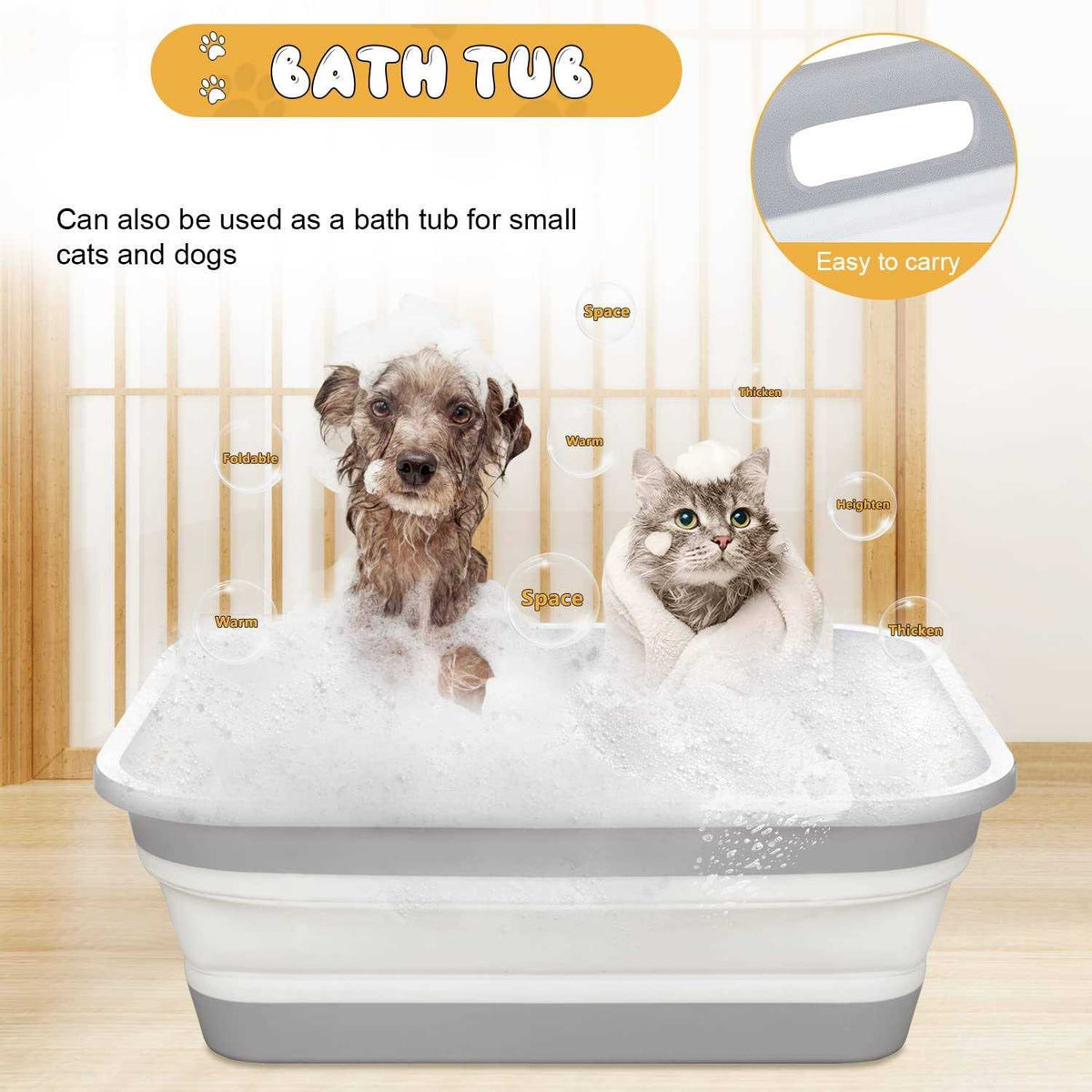 Low Entry Open Cat Litter Box J8524